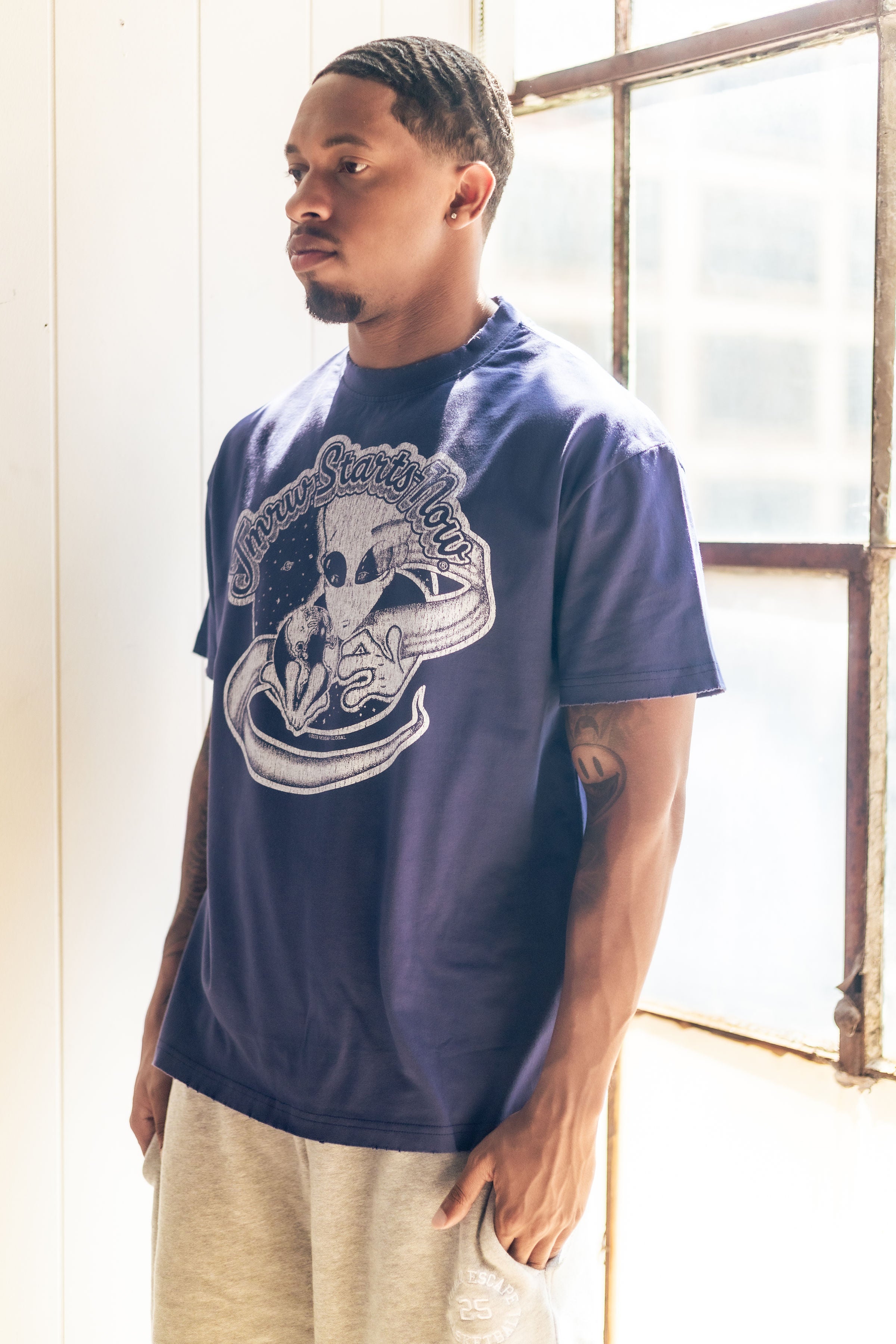 Beyond Tomorrow Tee (Blue)