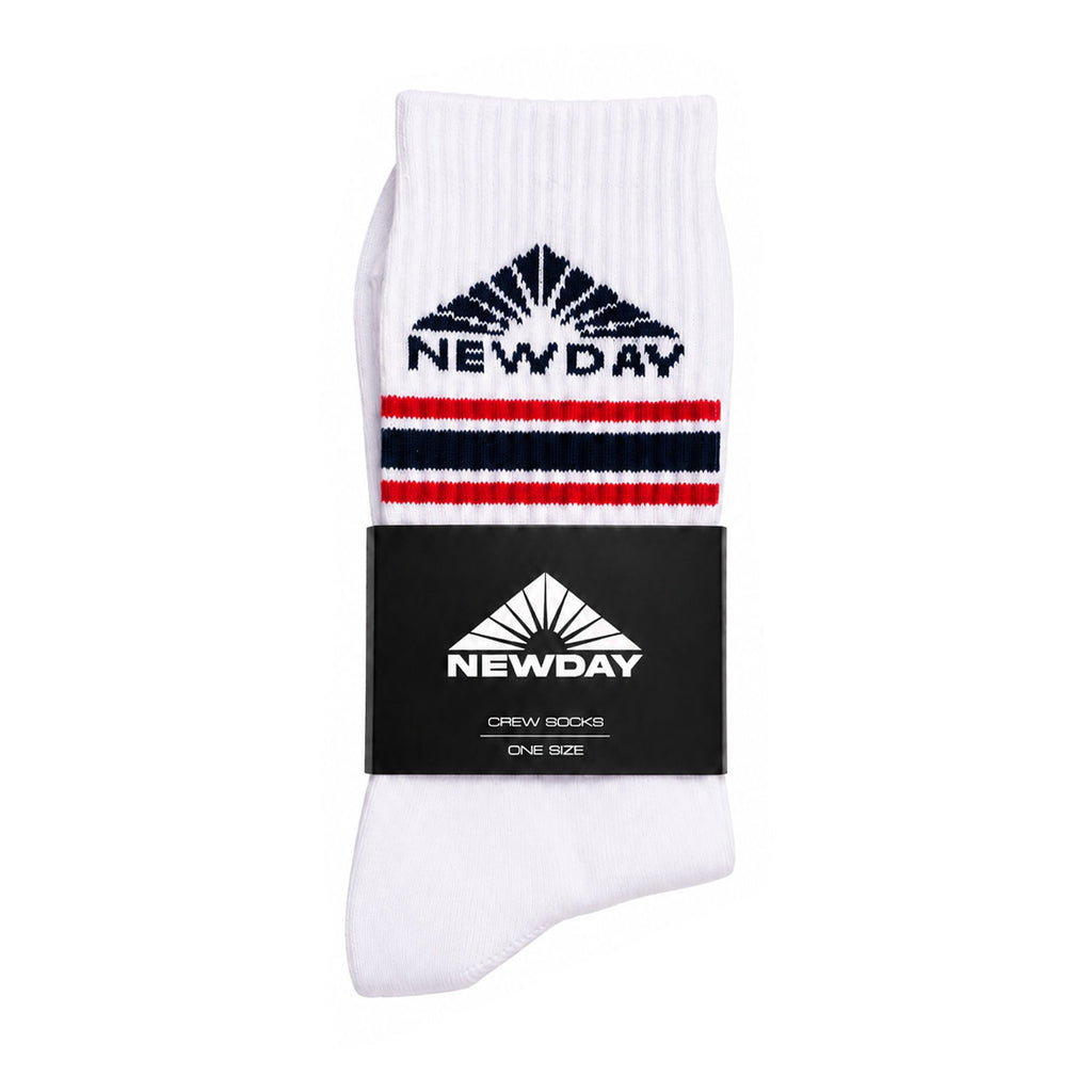 Sunrise Retro Crew Socks